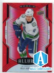 2020-21 Upper Deck Allure Rookie SP Red Rainbow #126 RC Olli Juolevi